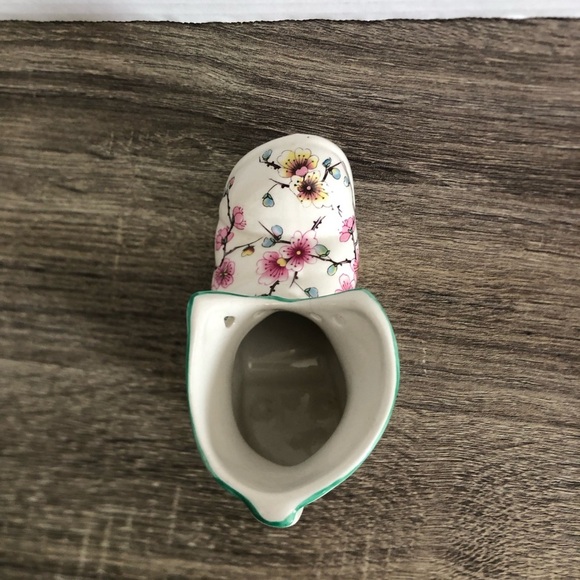 Vtg James Kent Staffordshire Old Foley Ceramic Boot - Picture 2 of 11